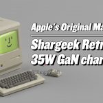 Apple's Original Macintosh | Shargeek Retro 35W GaN charger