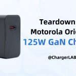 Teardown of Motorola Original 125W GaN Charger for edge 30 ultra (MC-1258)