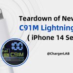 Teardown of Apple C91M Lightning to USB-C Cable (For iPhone 14 Series)