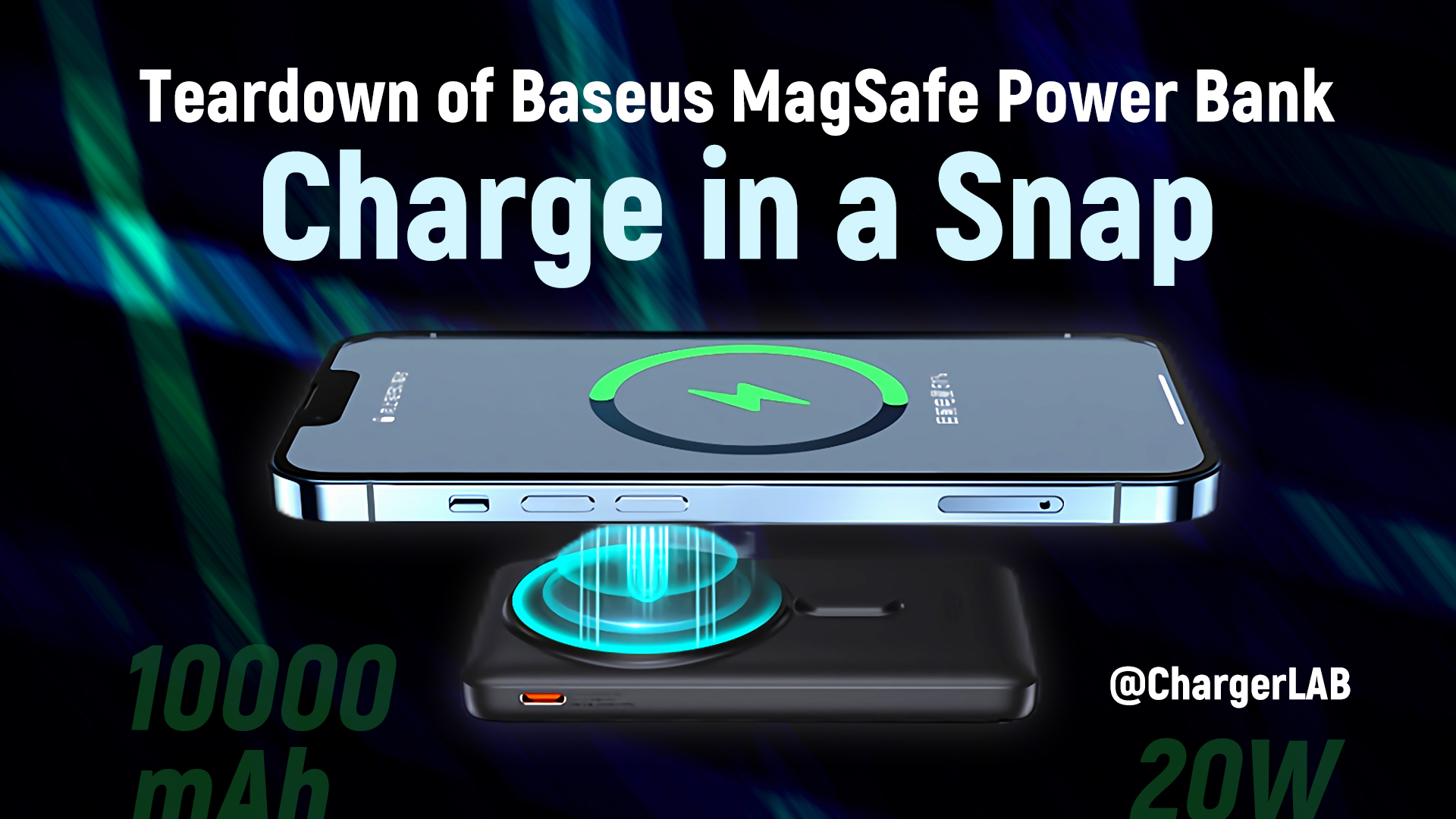 Foldable Kickstand | Teardown of Baseus 20W MagSafe Wireless Power Bank