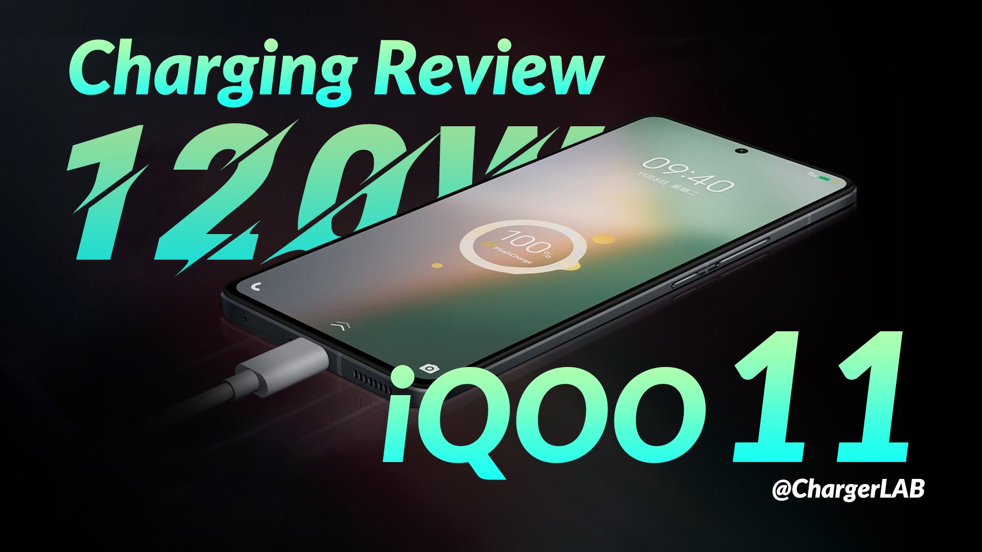 Flash Charge | Charging Review of iQOO 11 (120W Charging)