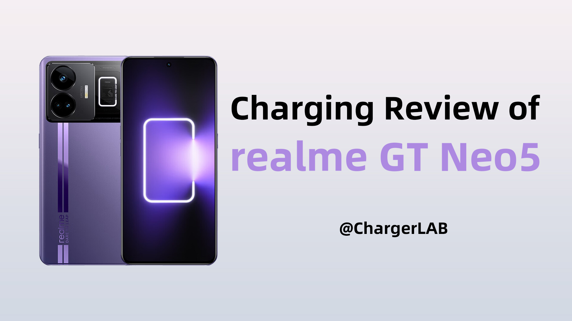 Charging Review of realme GT Neo5 (240W Charger)