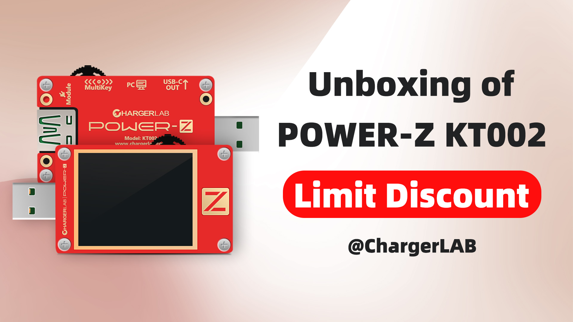 Only $49.99 | Unboxing & How to Use ChargerLAB POWER-Z KT002 USB-A Tester