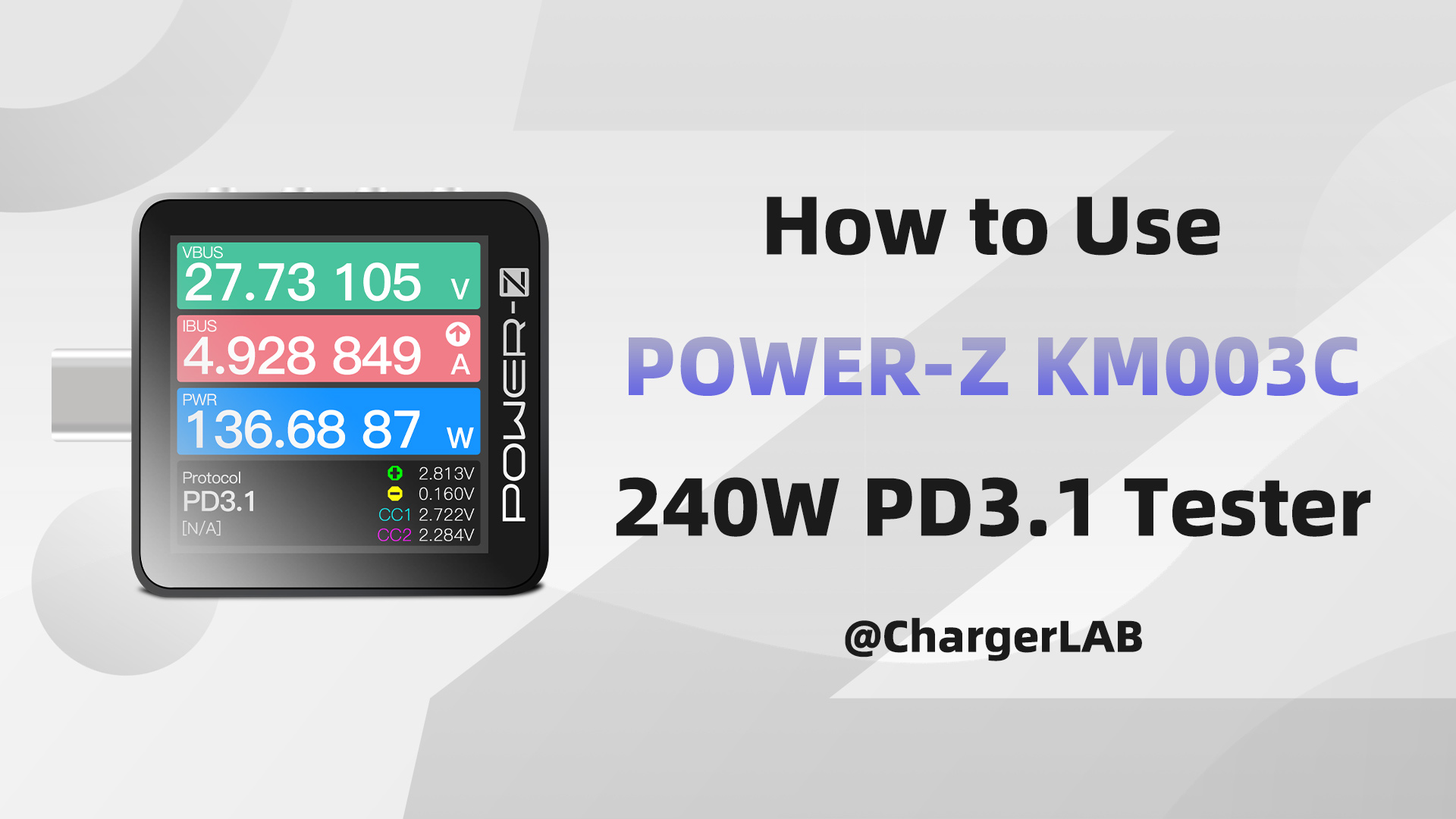 Top TEN Functions | Teach You How to Use POWER-Z KM003C