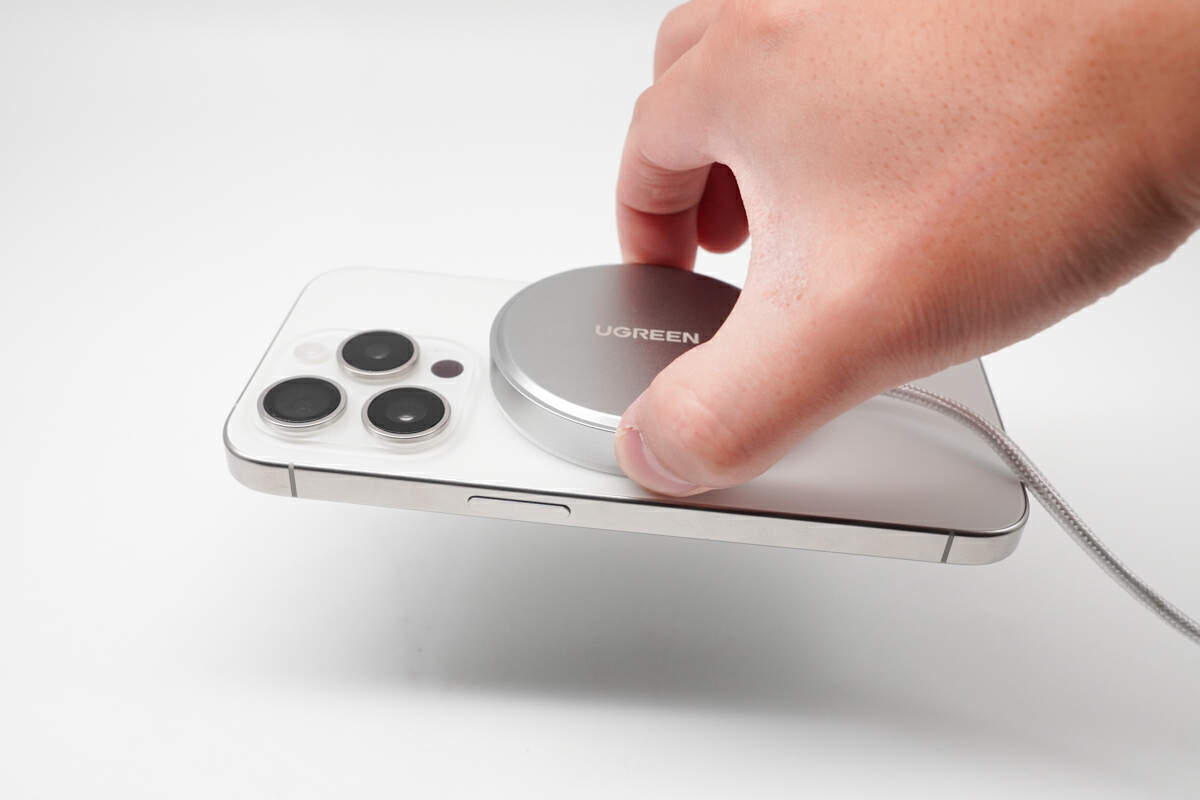 Review of UGREEN Qi2 Magnetic Wireless Charger-Chargerlab