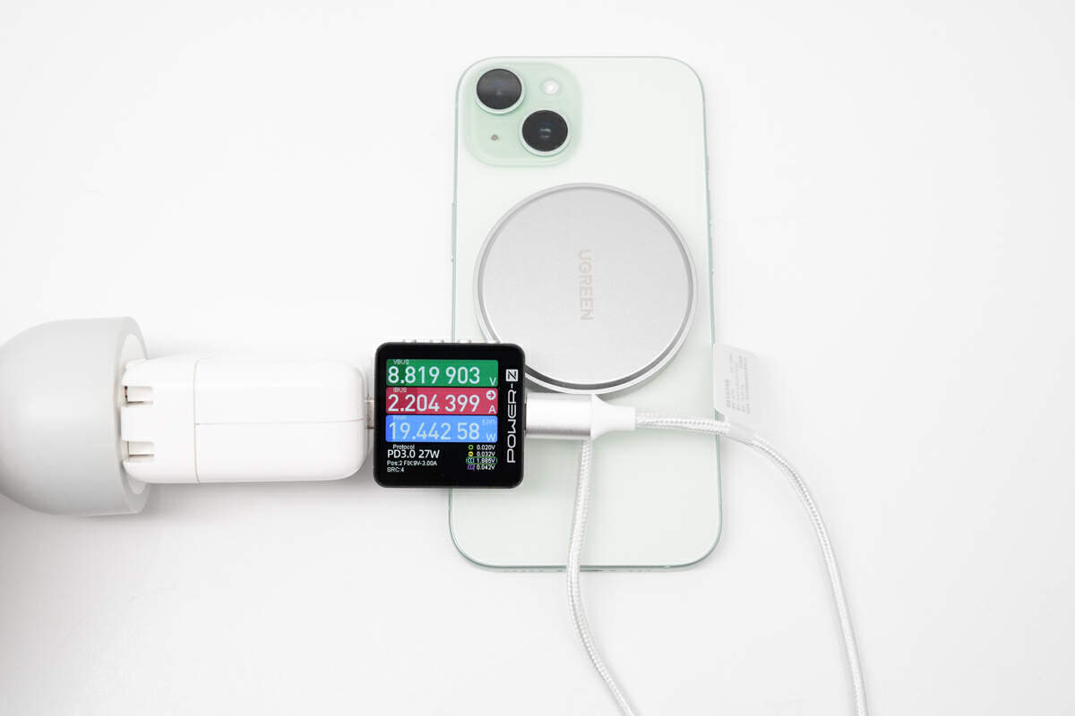 Review of UGREEN Qi2 Magnetic Wireless Charger-Chargerlab
