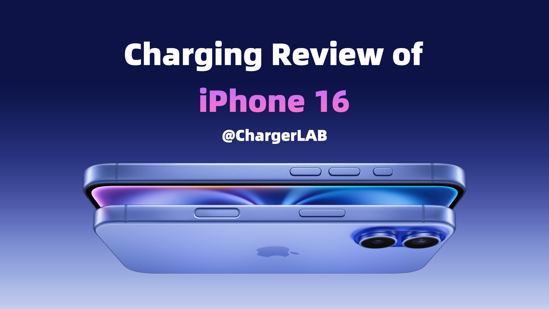 Charging Review of iPhone 16