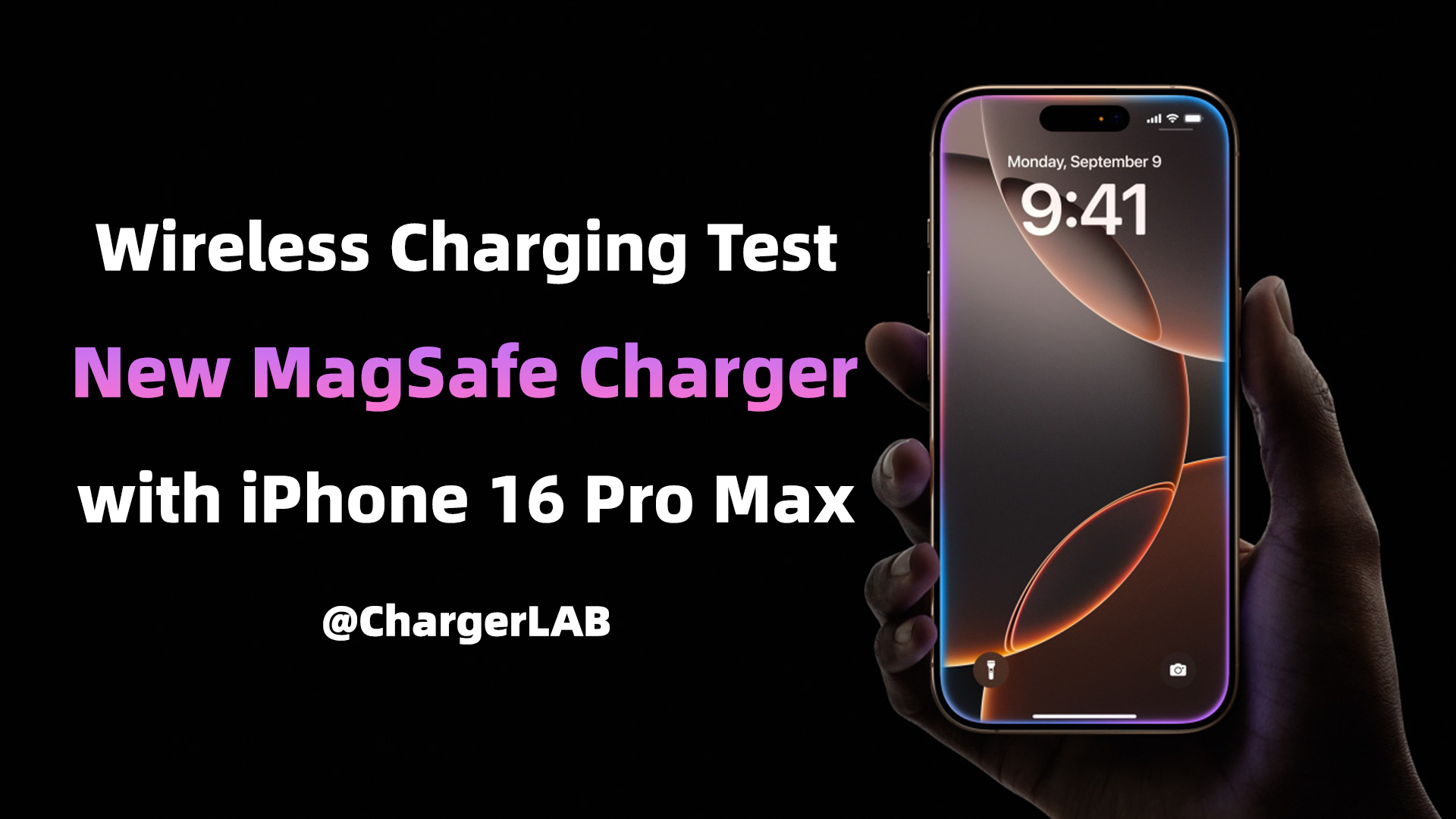 Charging Test of the New MagSafe Charger with iPhone 16 Pro Max