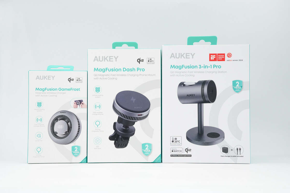 Charging While Cooing | Review of AUKEY MagFusion Pro Active Cooling Wireless Chargers-Chargerlab