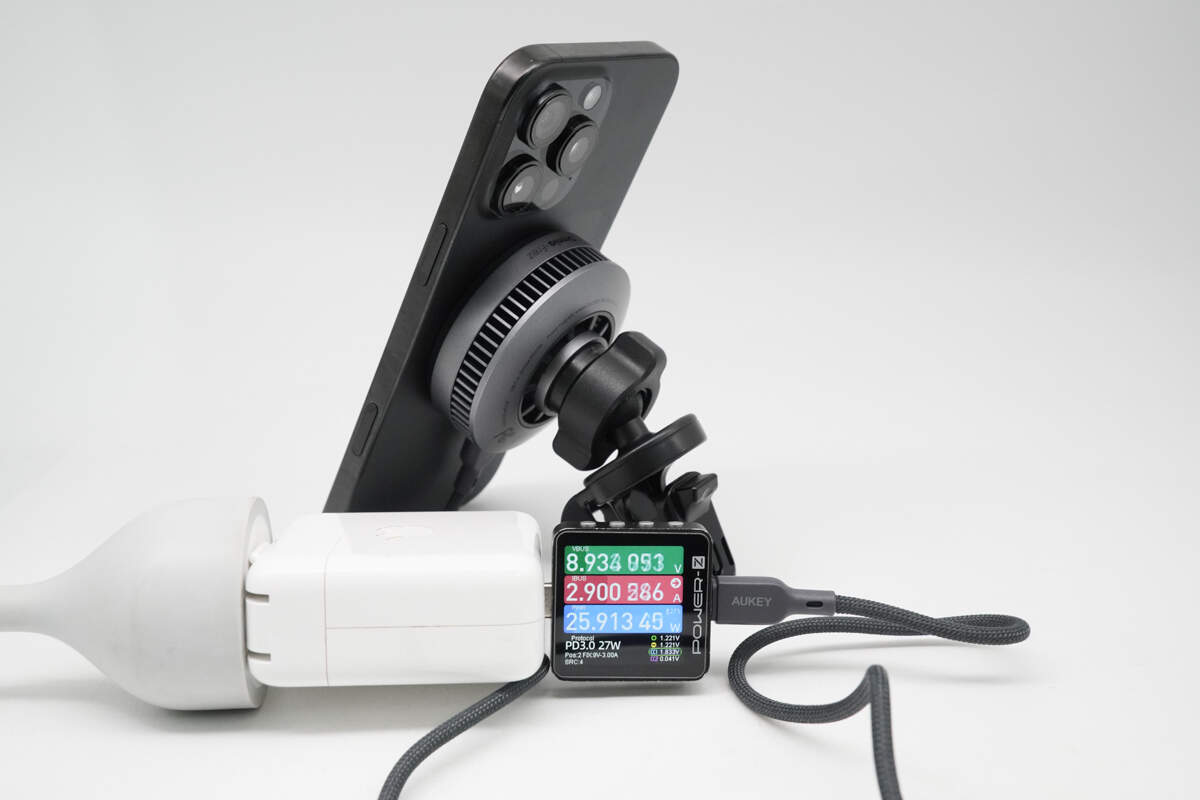 Charging While Cooing | Review of AUKEY MagFusion Pro Active Cooling Wireless Chargers-Chargerlab