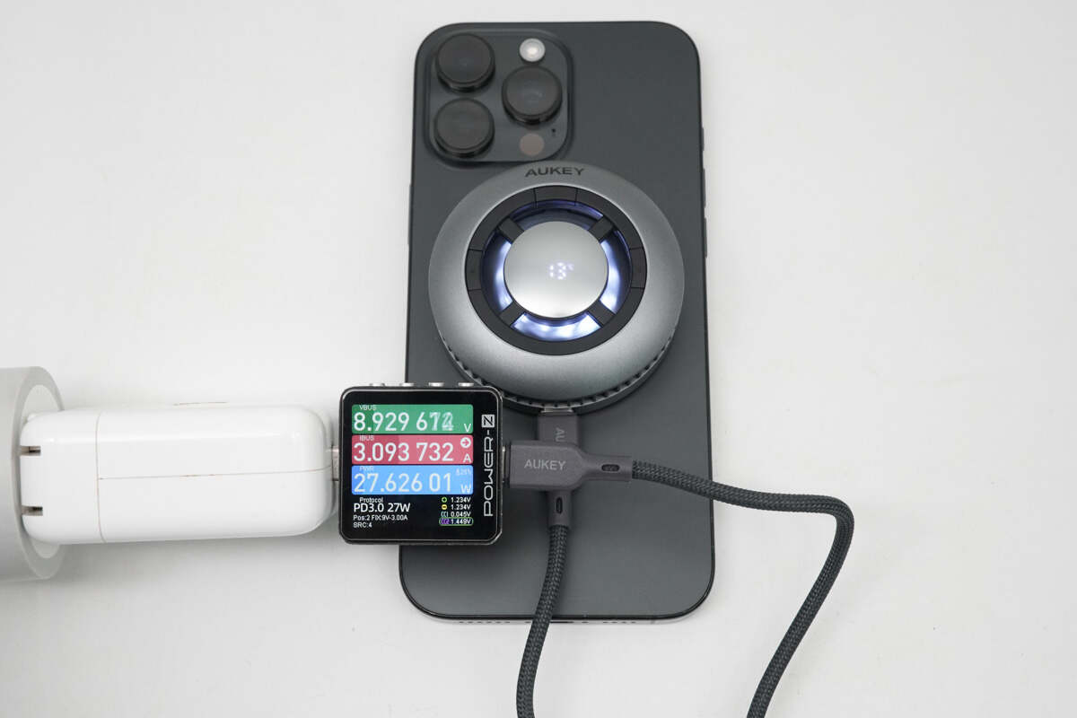Charging While Cooing | Review of AUKEY MagFusion Pro Active Cooling Wireless Chargers-Chargerlab