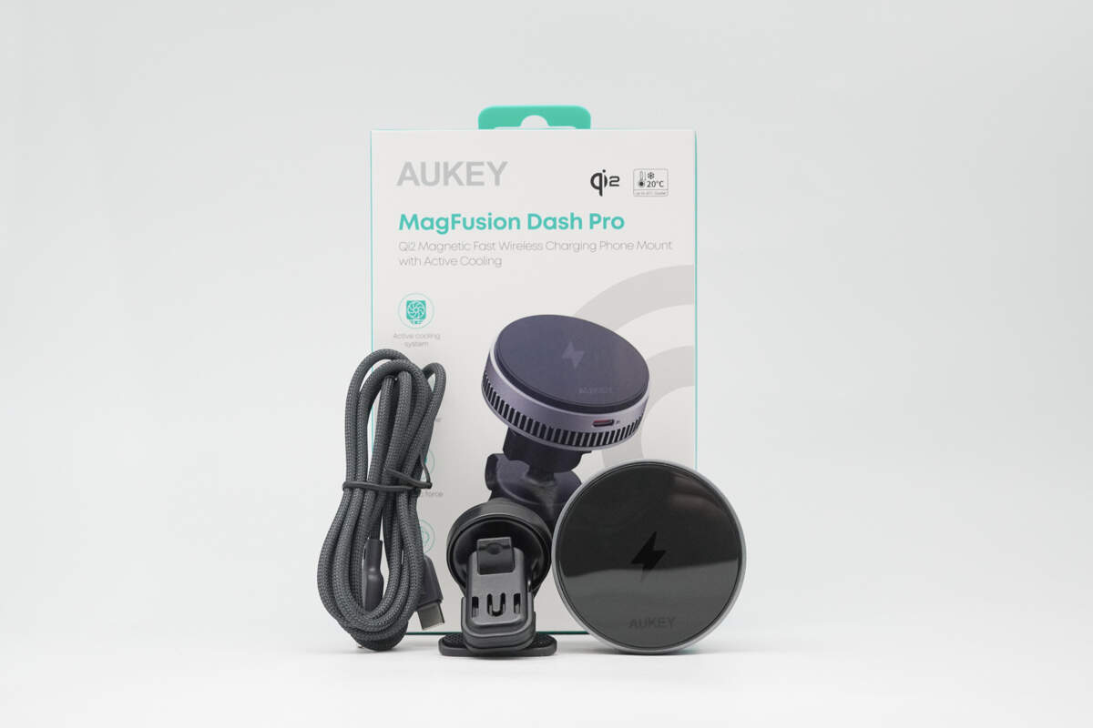Charging While Cooing | Review of AUKEY MagFusion Pro Active Cooling Wireless Chargers-Chargerlab