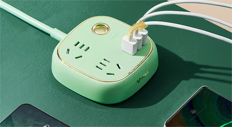 Classic Design | Bull Launched Retro Power Strip