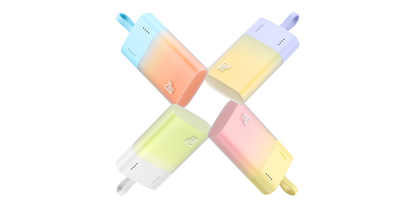 Baseus Launched 20W Popsicle Fast Charging Power Bank