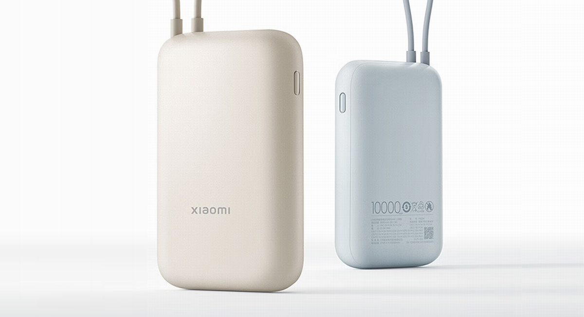 USB-C Cable Inside | Xiaomi Launched the 10000mAh Pocket Power Bank