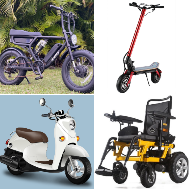 A 100-200W Wireless Charging System With the Same Width of Size as the E-scooter & E-Bike Pole-Chargerlab
