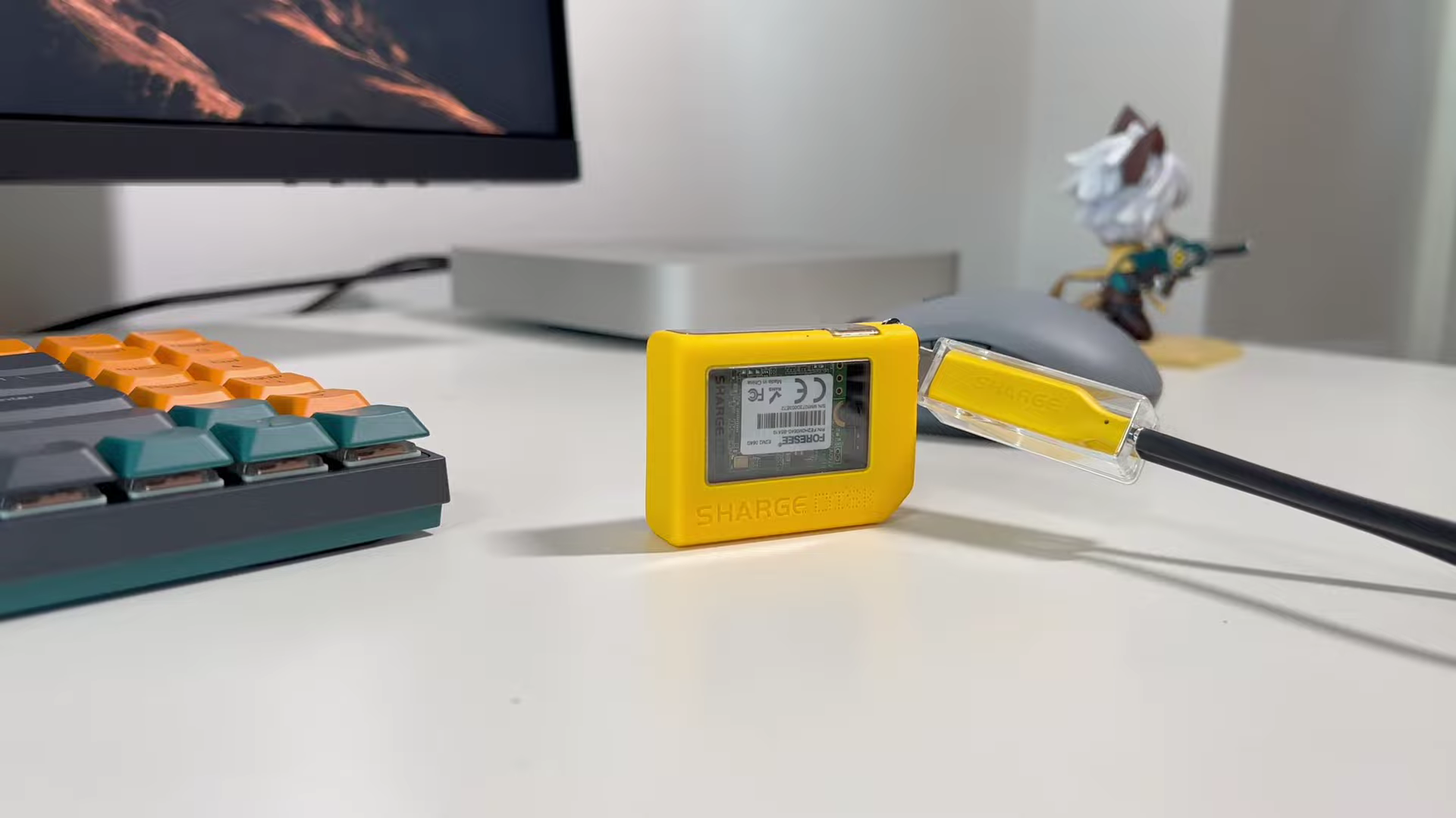 SHARGE Portable SSD Enclosure With Active Cooling Fan