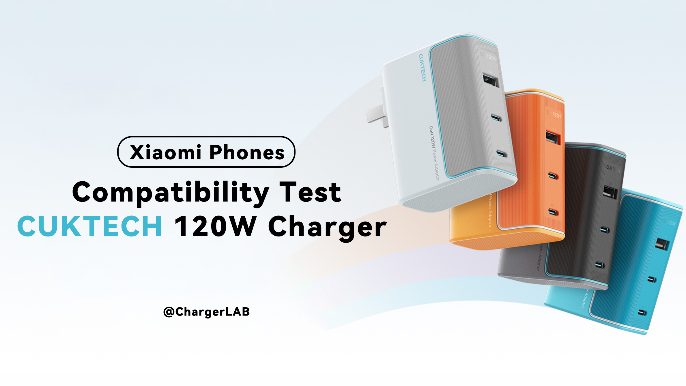 Charging Compatibility Test of CUKTECH 120W GaN Charger (Xiaomi Phones)