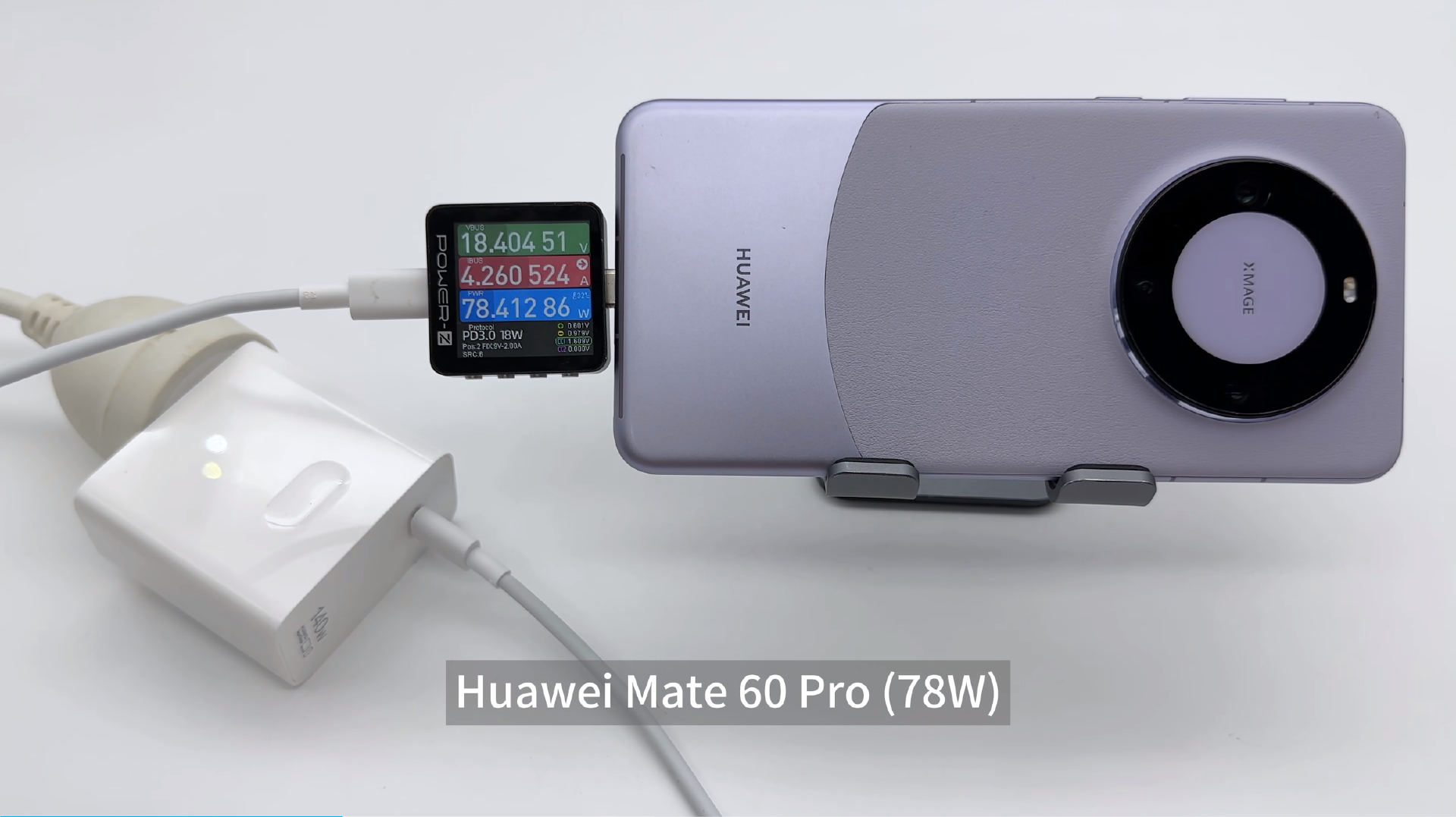 Review of the Original 140W Charger of Huawei MateBook X Pro-Chargerlab