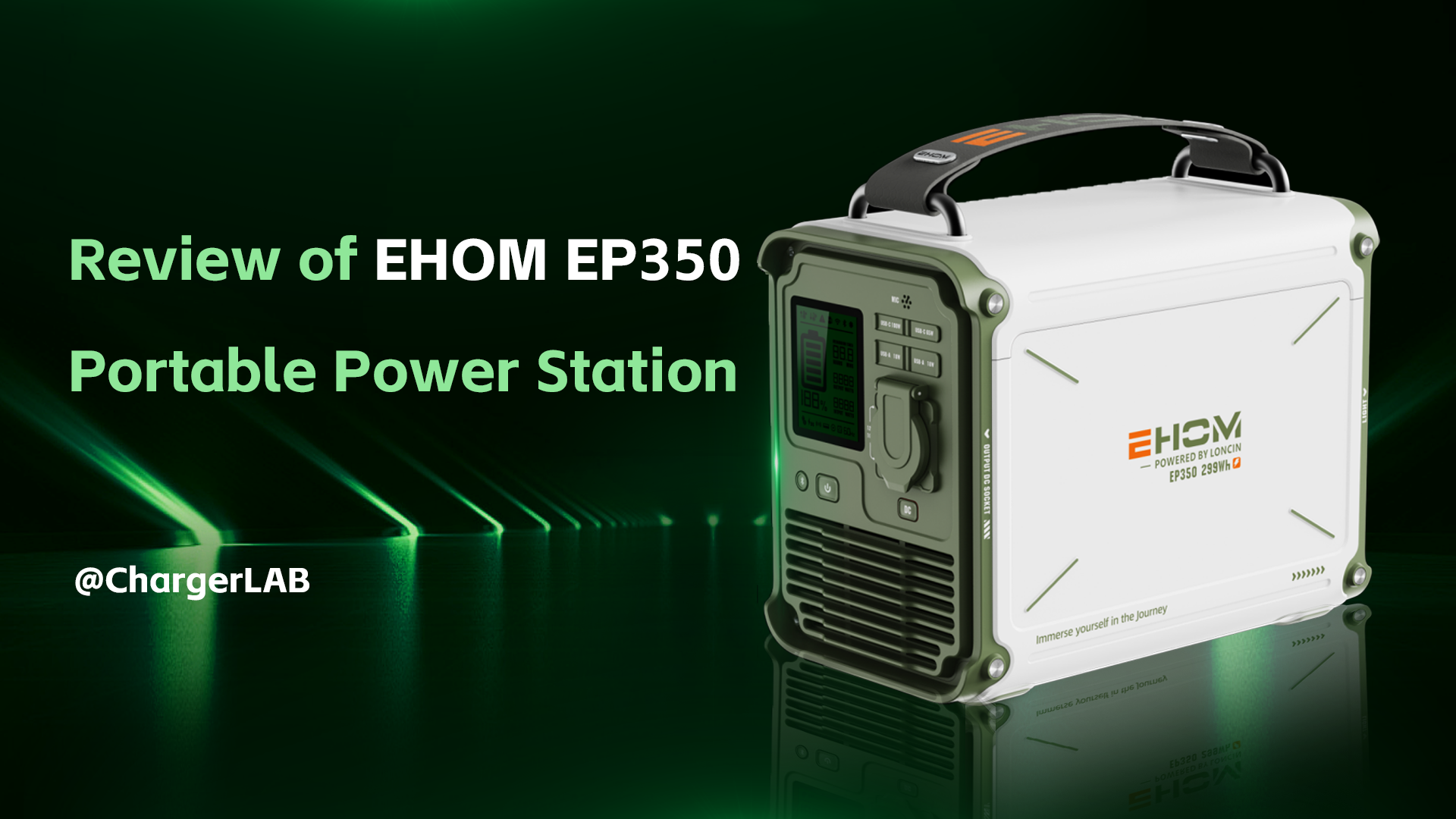 Review of EHOM EP350 Portable Power Station (Video)