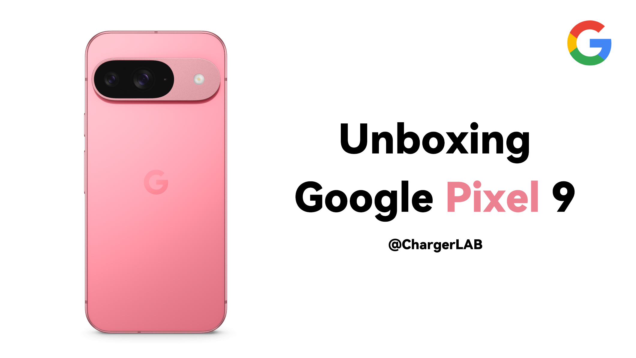 Unboxing of Google Pixel 9