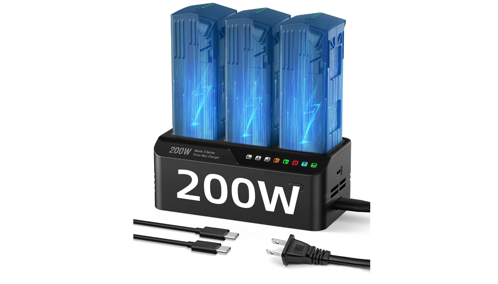 LKTOP 200W Mavic 3 Pro Battery Charging Hub: A Fast and Efficient Solution for DJI Drone Users-Chargerlab