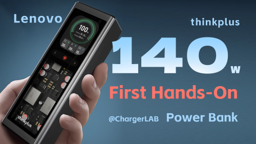 Lenovo thinkplus FLUX 140W Power Bank First Hands-On (20,000mAh)