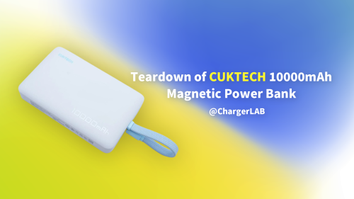 Teardown of CUKTECH 10000mAh Magnetic Power Bank