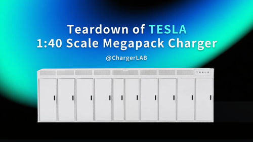 Teardown of TESLA 1:40 Scale Megapack Charger