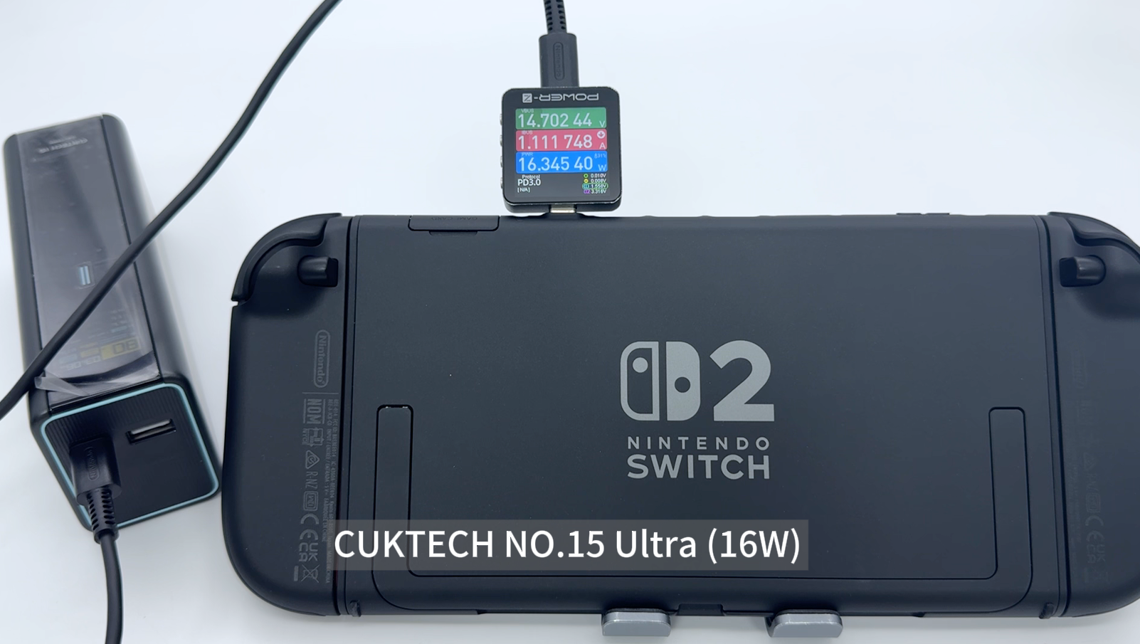 Compatibility Test of Nintendo Switch 2 (Handheld Mode)-Chargerlab