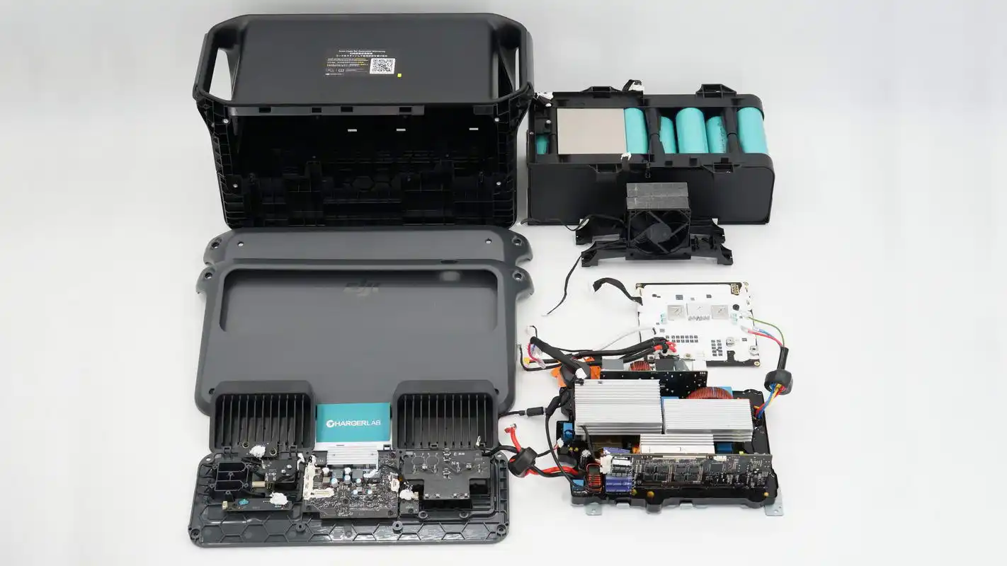 Teardown of DJI 2600W 1024Wh Power 1000 V2 Portable Power Station-Chargerlab
